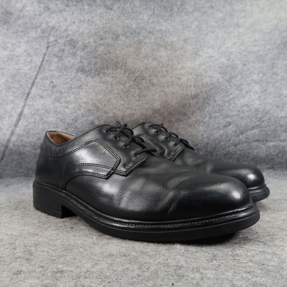 Nunn Bush Shoes Mens 12 Oxford Derby Classic Formal Professional Leather Black main image 12